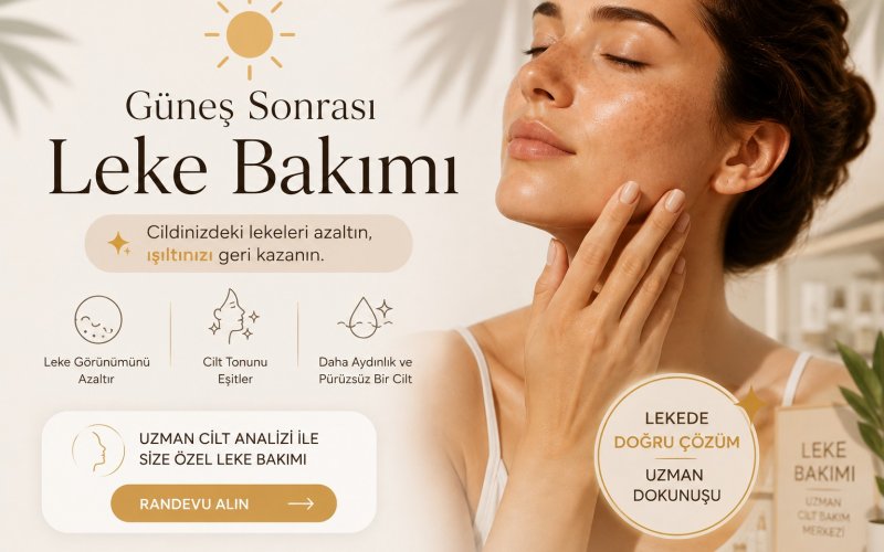 Güneş Sonrası Cilt Lekeleri: Daha Eşit ve Aydınlık Bir Cilt Görünümü İçin Bakım Önerileri - Ümraniye Enza